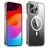 Valenta Trend iPhone 15 Pro Max MagSafe Hoesje Hardcase Backcover - Transparant / Wit