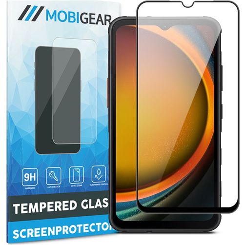Mobigear Premium Samsung Galaxy Xcover 7 Pro Glazen Screenprotector - Case Friendly - Zwart