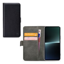 Mobilize Classic Gelly Wallet Sony Xperia 1 V Hoesje Bookcase Portemonnee - Zwart