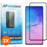 Mobigear Curved Samsung Galaxy S10 Lite Glazen Screenprotector - Case Friendly - Zwart (2-Pack)