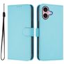 Mobigear Urban Wallet iPhone 16 Hoesje Bookcase Portemonnee - Blauw