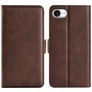 Mobigear Slim Magnet iPhone 17e Hoesje Bookcase Portemonnee - Bruin
