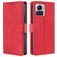 Mobigear Croco Motorola Edge 30 Ultra Hoesje Bookcase Portemonnee - Rood