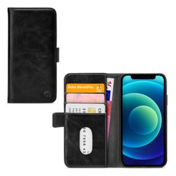 Mobilize Elite Gelly iPhone 12 Mini Hoesje Bookcase - Zwart