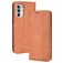 Mobigear Sensation Motorola Moto G82 Hoesje Bookcase Portemonnee - Bruin