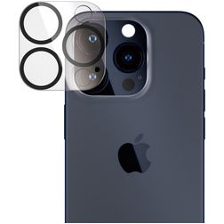 PanzerGlass PicturePerfect iPhone 15 Pro Glazen Camera Protector - Case Friendly - Zwart