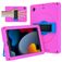 Mobigear Ruggedized iPad 9 (2021) Hoes EVA Schuim Backcover + Standaard - Roze