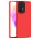 Mobigear Colors Samsung Galaxy A73 Hoesje Flexibel TPU Backcover - Rood