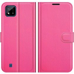Mobigear Classic Realme C11 (2020) Hoesje Bookcase Portemonnee - Magenta