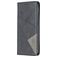 Mobigear Rhombus Slim Xiaomi Redmi 9 Hoesje Bookcase - Zwart