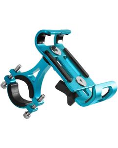 Mobigear Alloy Fixing Telefoonhouder Fiets / Motor Fietsstuur Bevestiging Klem Universeel OnePlus Nord CE5 - Blauw