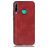 Mobigear Stitch Huawei P40 Lite E Hoesje Backcover - Rood