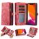 Caseme 008 iPhone 11 Hoesje Uitneembare 2in1 Bookcase Portemonnee - Rood