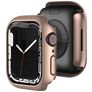 Mobigear Colors Dun Apple Watch - 41 mm Hardcase Hoesje - Roségoud