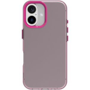 Mobigear Crystal iPhone 16 Hoesje Hardcase Backcover - Rood