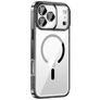 Valenta Trend iPhone 18 Pro MagSafe Hoesje Hardcase Backcover - Transparant / Zwart