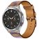 Mobigear Loop Nylon Smartwatch Bandje Gespsluiting - Universeel 22 mm connector - Bruin