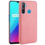 Mobigear Croco Realme C3 Hoesje Hardcase Backcover - Roze