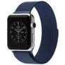 Mobigear Style Loop Milanese Apple Watch Bandje Magneetsluiting - 49/46/45/44 mm - Blauw