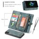 Caseme 008 iPhone XS Hoesje Uitneembare 2in1 Bookcase Portemonnee - Blauw