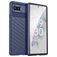 Mobigear Groove Google Pixel 6a Hoesje Flexibel TPU Backcover - Blauw
