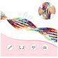 Mobigear Braided Mag Nylon Apple Watch Bandje Magneetsluiting - 49/46/45/44 mm - Grijs