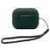 Mobigear Lanyard Apple AirPods Pro 2 Hoesje Flexibel Siliconen - Groen