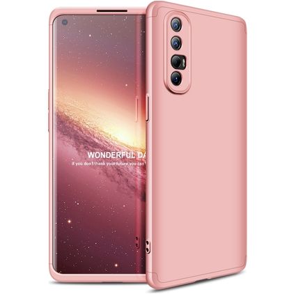 Mobigear TriGuard OPPO Reno 3 Pro Hoesje Hardcase Backcover - Roségoud