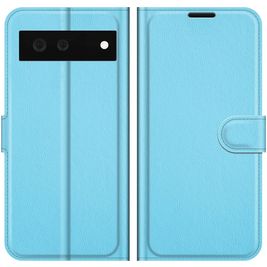Mobigear Classic Google Pixel 6 Hoesje Bookcase Portemonnee - Blauw