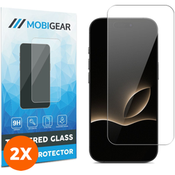 Mobigear iPhone Air Glazen Screenprotector - Case Friendly (2-Pack)