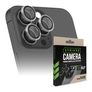 Striker Single Lens iPhone 15 Pro Max Glazen Camera Lens Protector - Case Friendly - Zwart