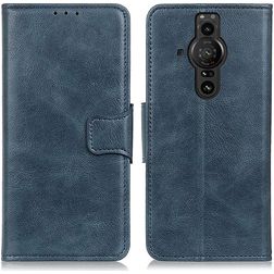 Mobigear Classy Sony Xperia Pro-I Hoesje Bookcase Portemonnee - Blauw