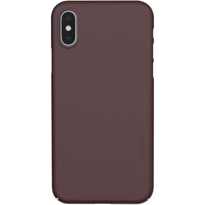 Nudient Thin Precise iPhone XS Hoesje Hardcase Backcover - Sangria Red