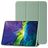 Mobigear Tri-Fold Gel iPad 11 (2025) Hoes TPU,Kunstleer Bookcase - Groen