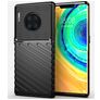 Mobigear Groove Huawei Mate 30 Pro Hoesje Flexibel TPU Backcover - Zwart
