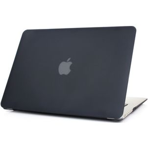 Mobigear Matte MacBook Air 13 Inch (2010-2019) Hoes Hardshell Laptopcover MacBook Case - Zwart - Model A1369 / A1466