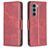 Mobigear Excellent Motorola Moto G200 5G Hoesje Bookcase Portemonnee - Rood