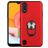 Mobigear Armor Ring Samsung Galaxy A01 Hoesje Hardcase Backcover Shockproof met Ringhouder - Rood