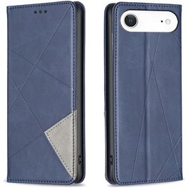 Mobigear Rhombus Slim iPhone Air Hoesje Bookcase - Blauw