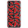 Mobigear Design iPhone XS Max Hoesje Flexibel TPU Backcover - Watermeloen