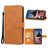 Mobigear Wallet Motorola ThinkPhone Hoesje Bookcase Portemonnee - Cognac