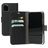 Mobiparts Saffiano Wallet iPhone 11 Pro Hoesje Bookcase Portemonnee - Zwart