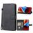 Mobigear Wallet iPhone 15 Hoesje Bookcase Portemonnee - Zwart