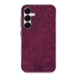 MIO Samsung Galaxy S25 MagSafe Hoesje Hardcase Backcover - Berry Blooms