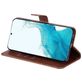 Mobigear Zipper Samsung Galaxy S23 Hoesje Bookcase Portemonnee - Bruin