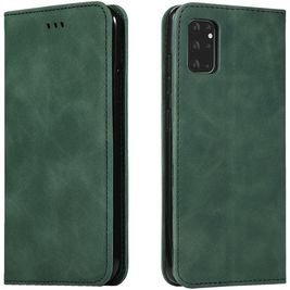 Mobigear Retro Slim Samsung Galaxy S20 Plus Hoesje Bookcase Portemonnee - Groen