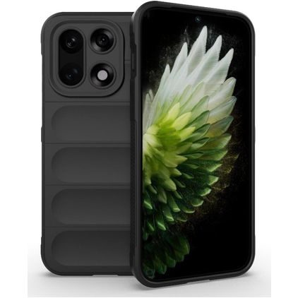 Mobigear Bumpy OnePlus 15 Hoesje Flexibel TPU Backcover - Zwart