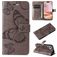 Mobigear Butterfly iPhone 16 Plus Hoesje Bookcase Portemonnee - Grijs