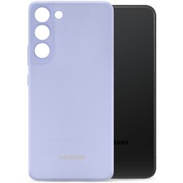 Mobilize Rubber Gelly Samsung Galaxy S22 Hoesje Flexibel TPU Backcover - Pastel Purple