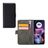 Mobilize Classic Gelly Wallet Motorola Moto G54 Hoesje Bookcase Portemonnee - Zwart